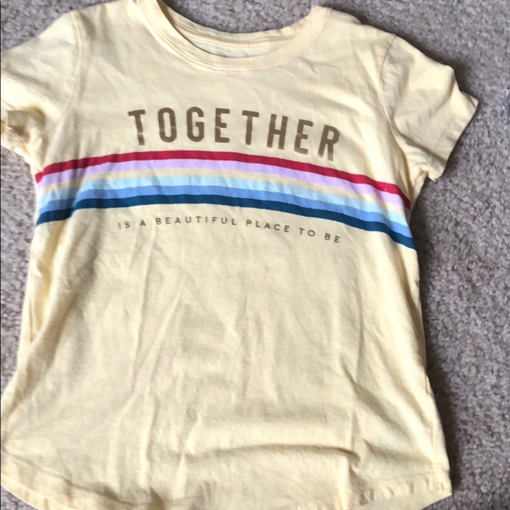 Yellow shirt